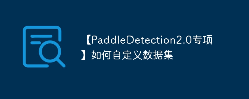 PaddleDetection2.0רԶݼ