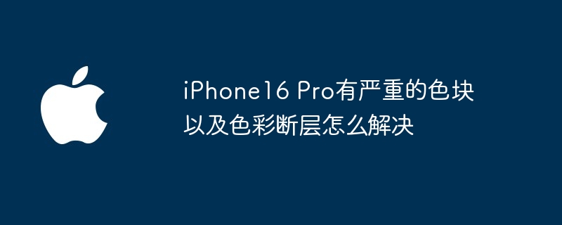 iPhone16 ProصɫԼɫʶϲô