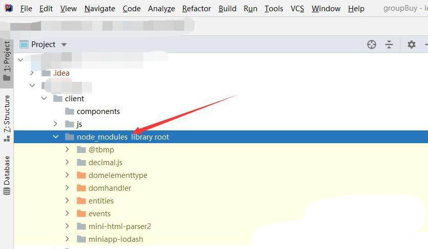 IntelliJ IDEAônodemodulesļ
