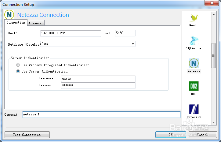 Database Master创建netezza数据库连接_wishdown.com Database Master创建netezza数据库连接_wishdown.com