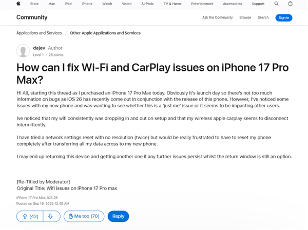 ׷N1оƬ iPhone 17ϵ/AirWi-Fiڶ