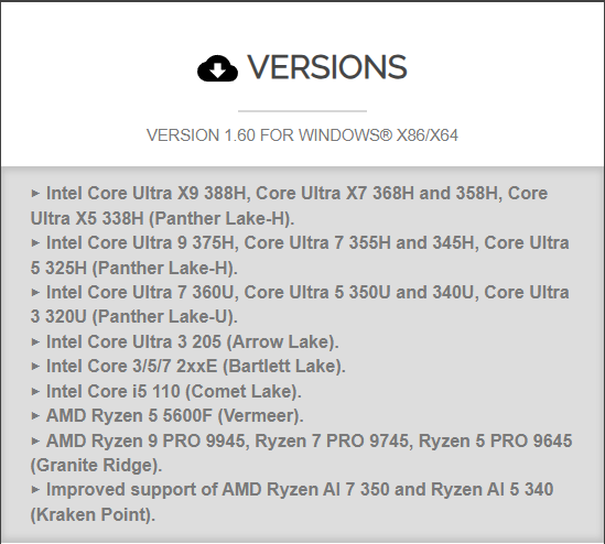 ȷʵ֣ӲȷIntel Panther Lake3ϵ12汾