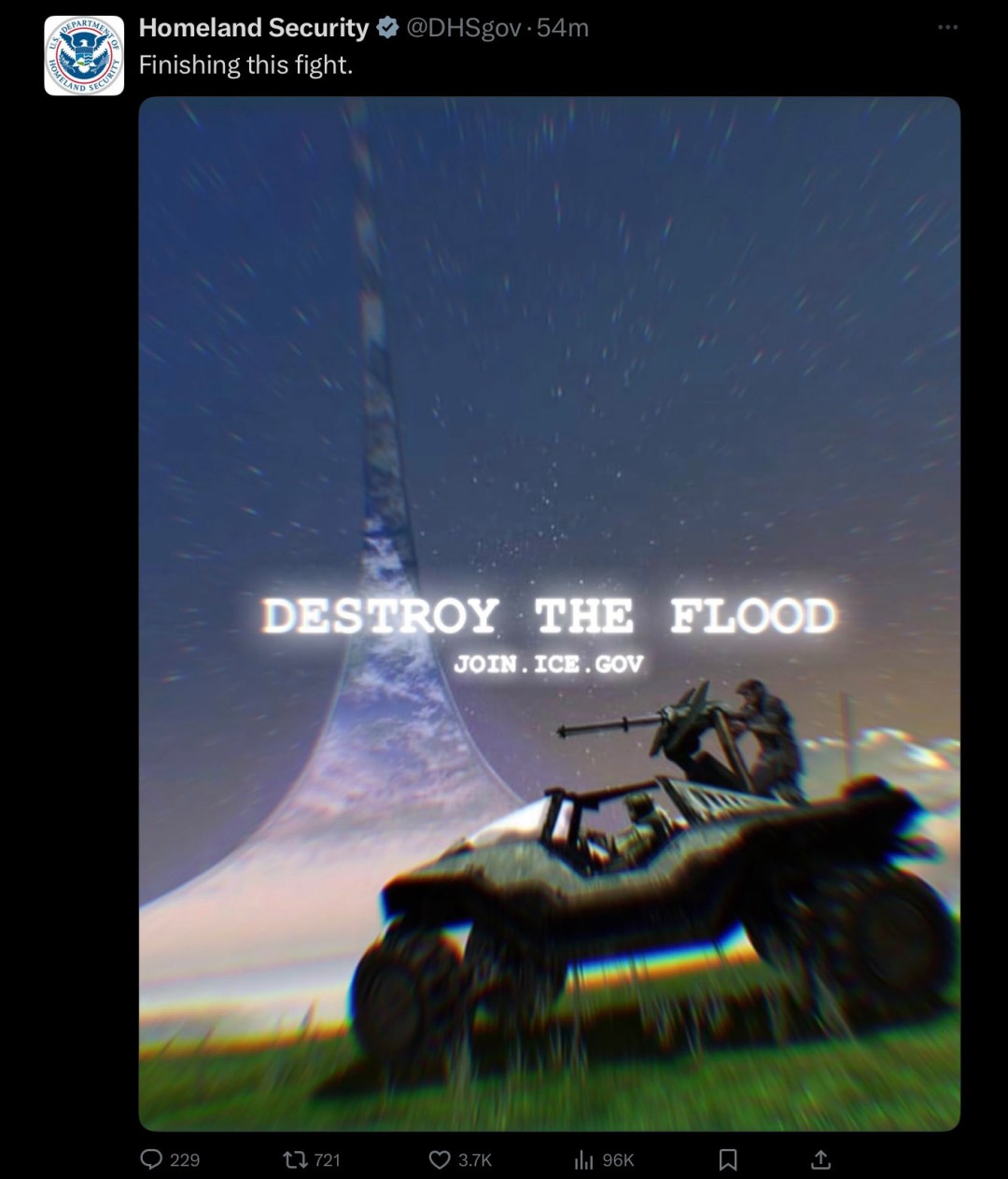 特朗普化身士官长 白宫发AI图庆祝《光环》上PS_wishdown.com 特朗普化身士官长 白宫发AI图庆祝《光环》上PS_wishdown.com