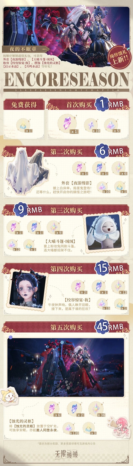 无限暖暖新版本拾光季缤纷商品及礼包10月28日上新