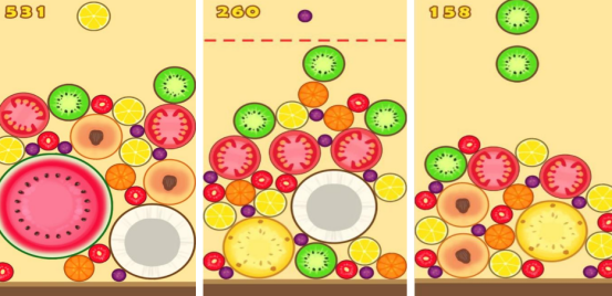 流行的合成水果小游戏有哪些