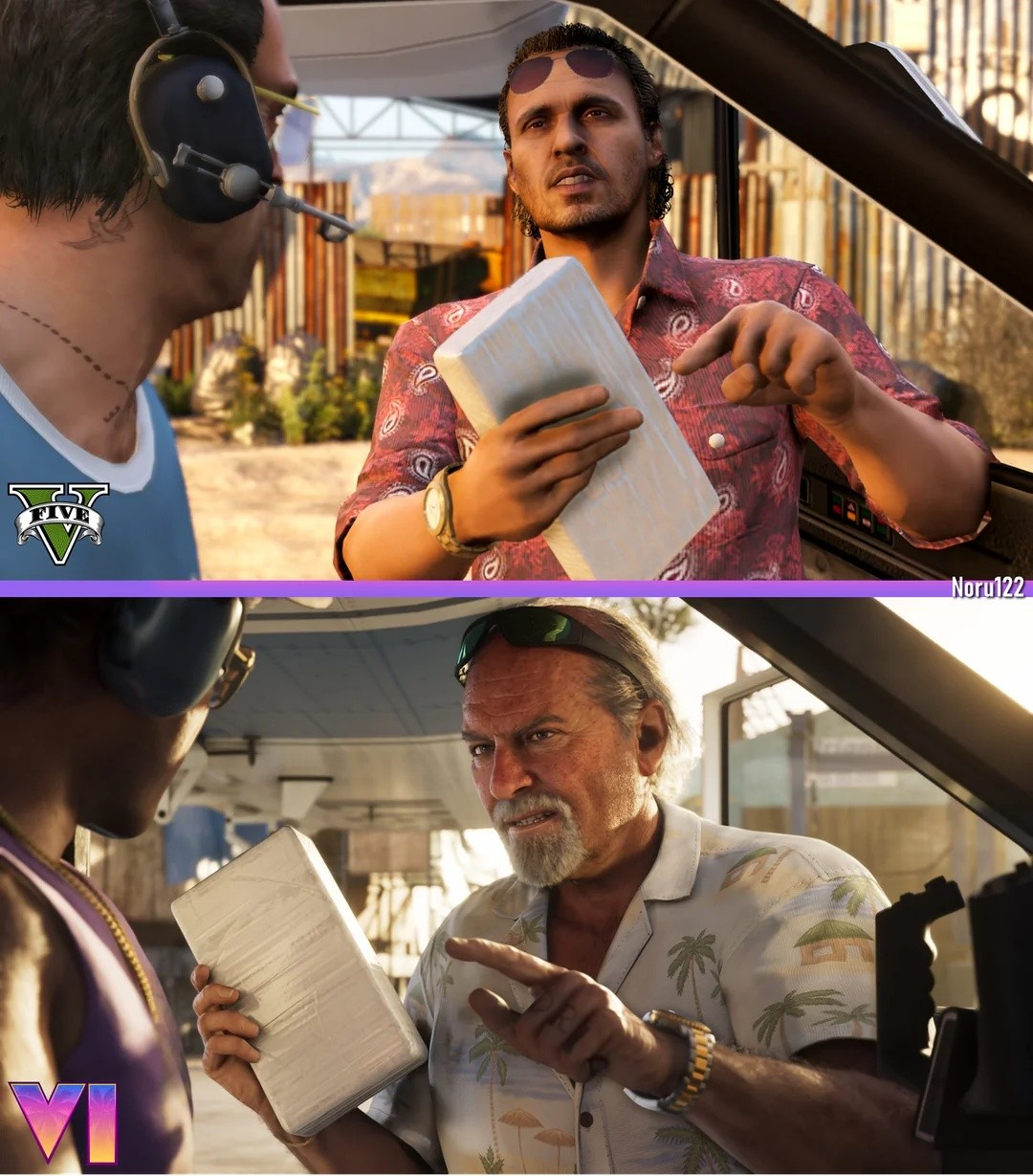 粉丝用《给他爱5》重现《GTA6》官方截图_wishdown.com 粉丝用《给他爱5》重现《GTA6》官方截图_wishdown.com