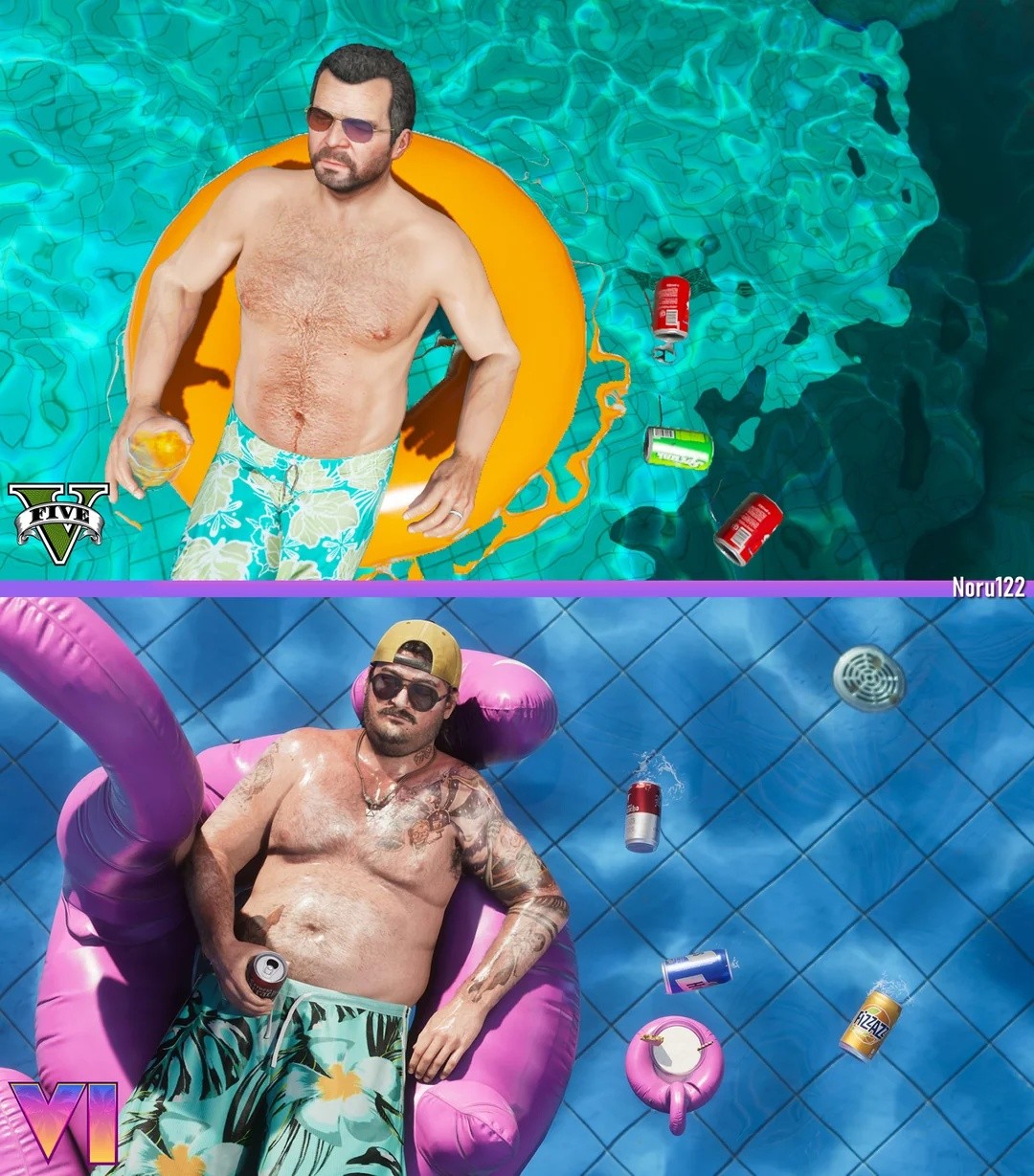 粉丝用《给他爱5》重现《GTA6》官方截图_wishdown.com 粉丝用《给他爱5》重现《GTA6》官方截图_wishdown.com