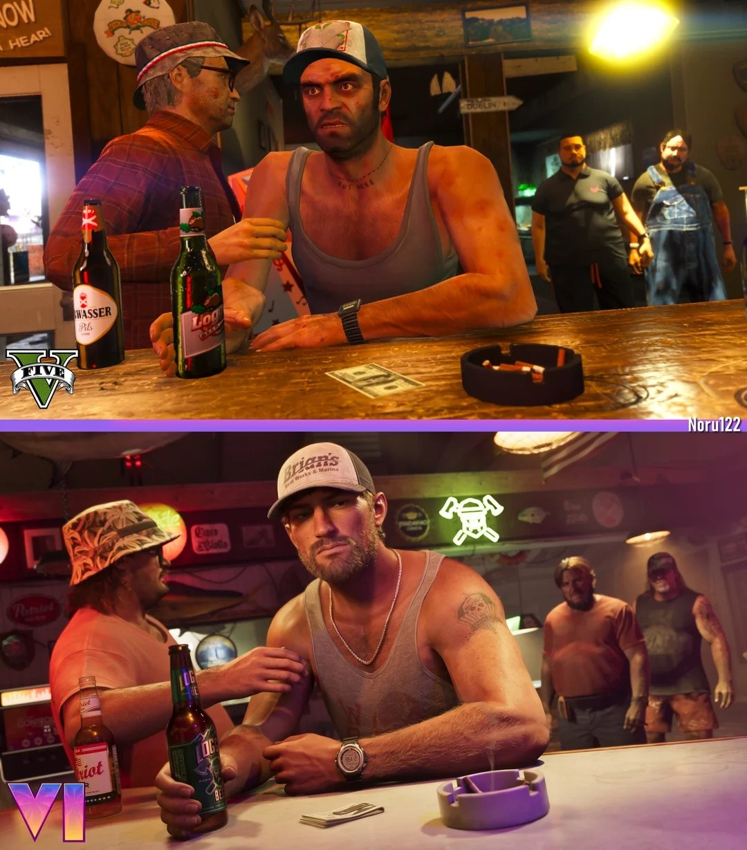 粉丝用《给他爱5》重现《GTA6》官方截图_wishdown.com 粉丝用《给他爱5》重现《GTA6》官方截图_wishdown.com