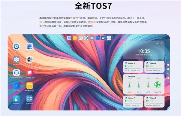 铁威马TOS 7内测招募  邀你当首席体验官