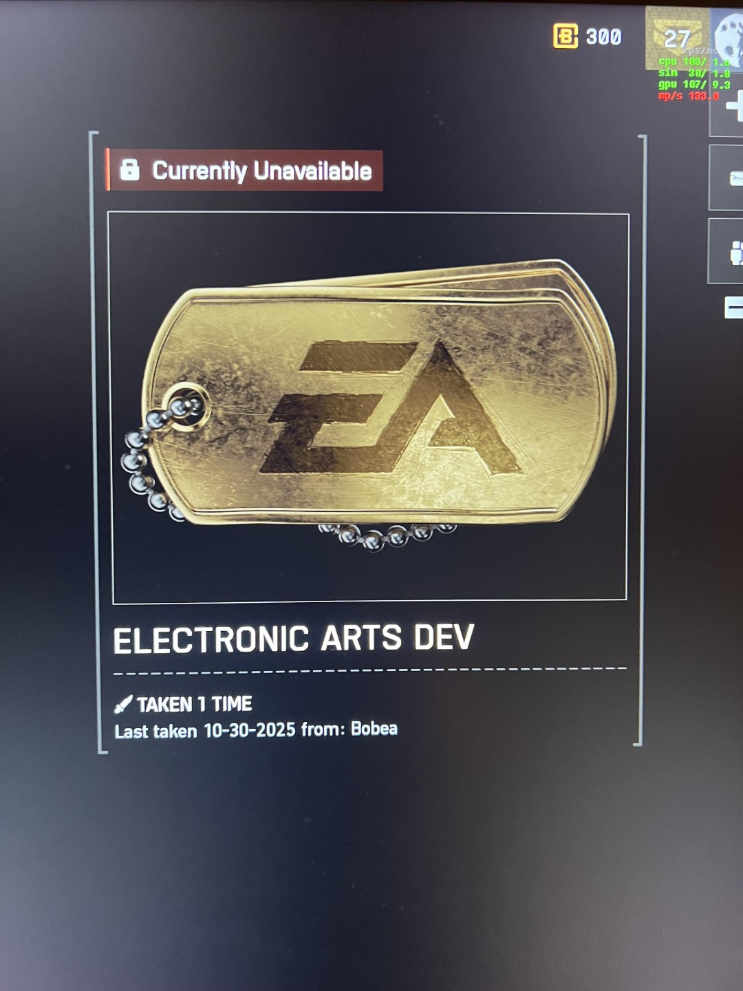 《战地6》玩家对DICE失望 游戏内 《战地6》玩家对DICE失望 游戏内