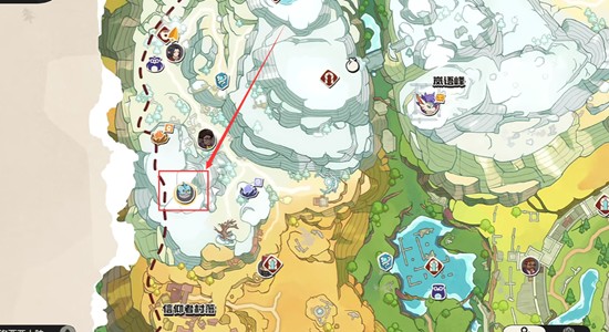 洛克王国世界冬羽雀位置指南_wishdown.com 洛克王国世界冬羽雀位置指南_wishdown.com