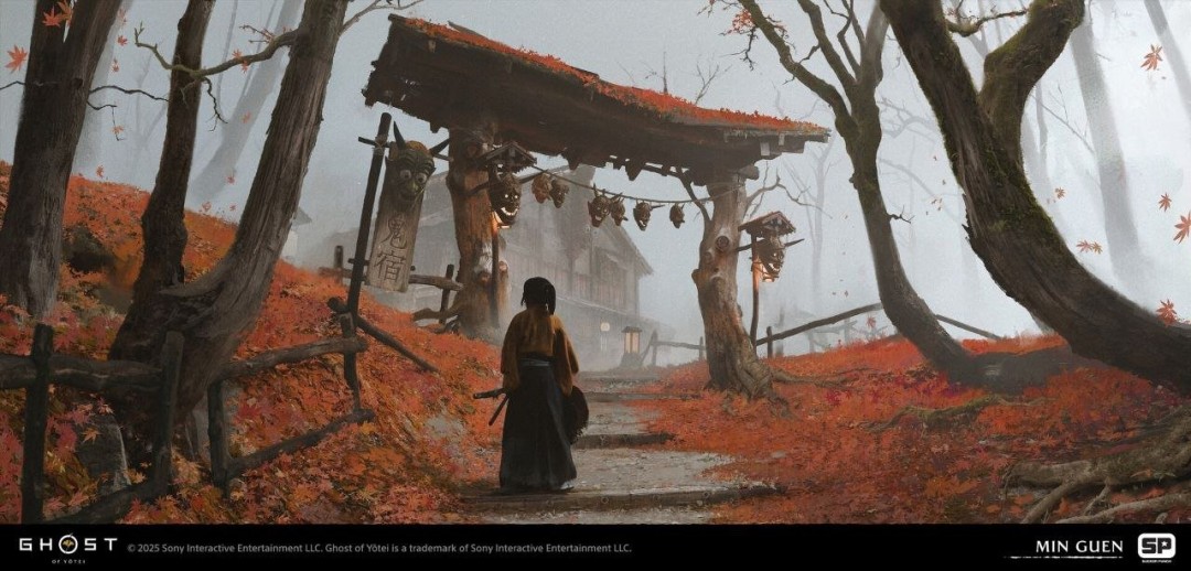 Sucker Punch艺术家分享《羊蹄山之魂》早期概念图与设计理念_wishdown.com Sucker Punch艺术家分享《羊蹄山之魂》早期概念图与设计理念_wishdown.com