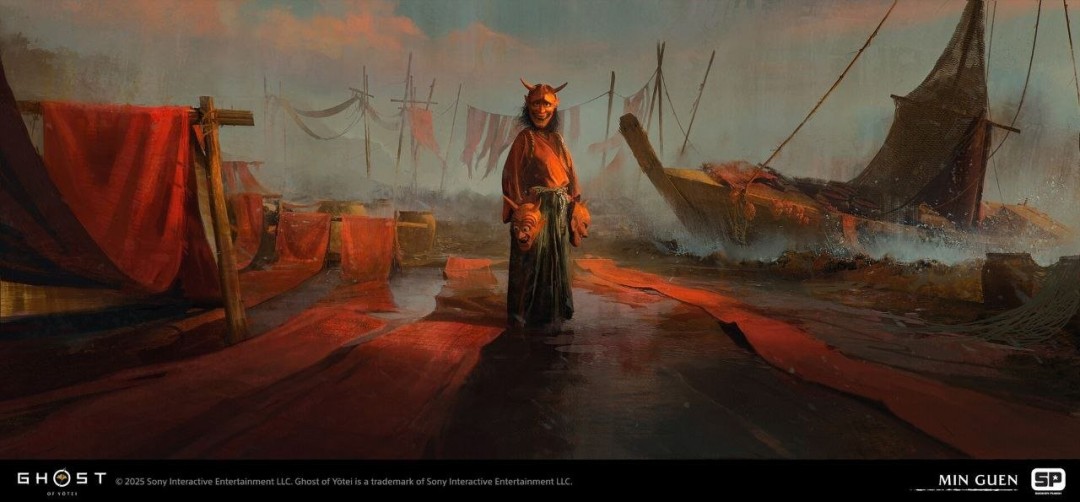 Sucker Punch艺术家分享《羊蹄山之魂》早期概念图与设计理念_wishdown.com Sucker Punch艺术家分享《羊蹄山之魂》早期概念图与设计理念_wishdown.com