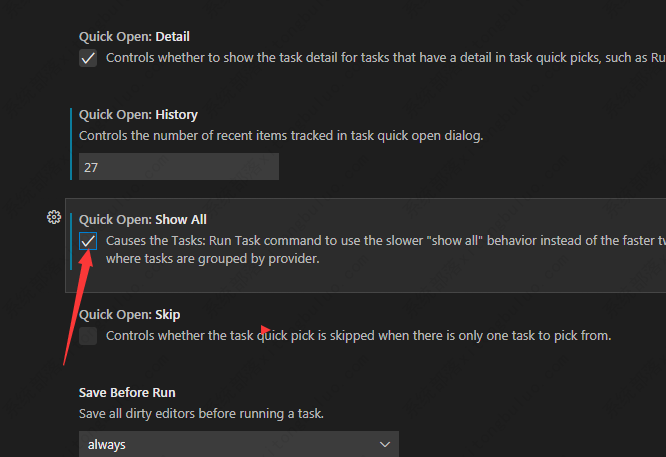 VSCode怎么设置快速打开显示所有_wishdown.com VSCode怎么设置快速打开显示所有_wishdown.com