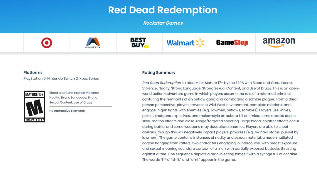 《荒野大镖客:救赎》要登PS5、Xbox Series和Switch 2_wishdown.com 《荒野大镖客:救赎》要登PS5、Xbox Series和Switch 2_wishdown.com