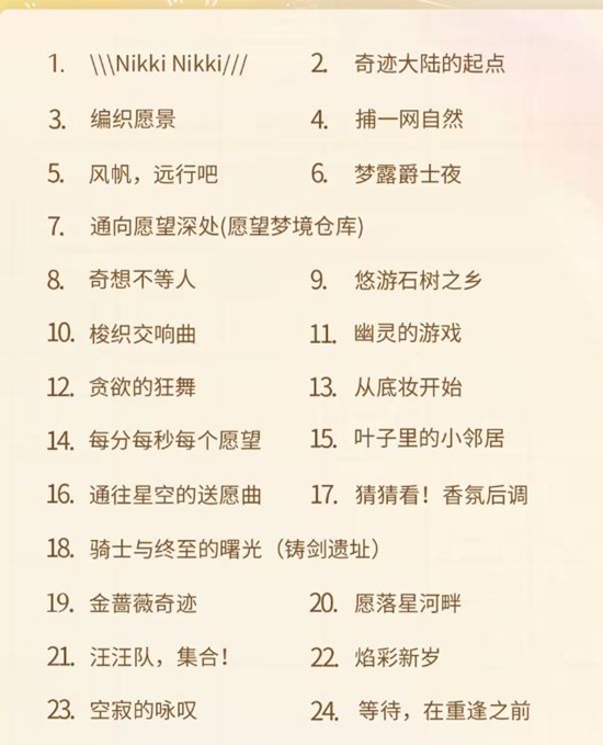 无限暖暖一周年精选集OST现已正式上线音乐平台_wishdown.com 无限暖暖一周年精选集OST现已正式上线音乐平台_wishdown.com