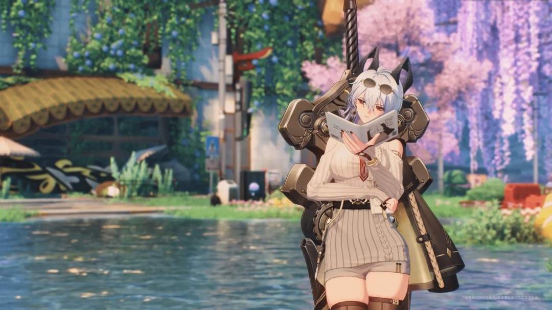 《鸣潮》赞妮新服装城市午茶 新角色战斗演示_wishdown.com 《鸣潮》赞妮新服装城市午茶 新角色战斗演示_wishdown.com