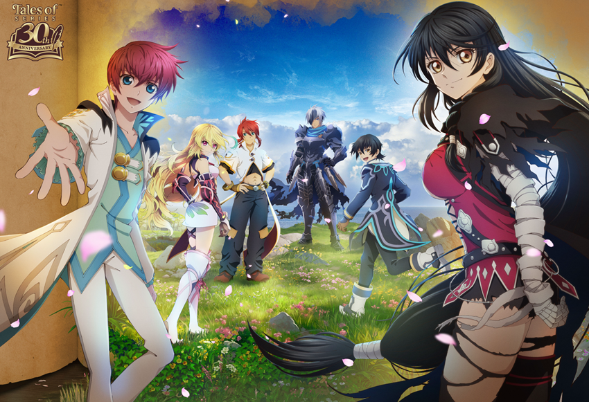 万代公布《传说》系列30周年纪念艺图 重制版角色登场_wishdown.com 万代公布《传说》系列30周年纪念艺图 重制版角色登场_wishdown.com