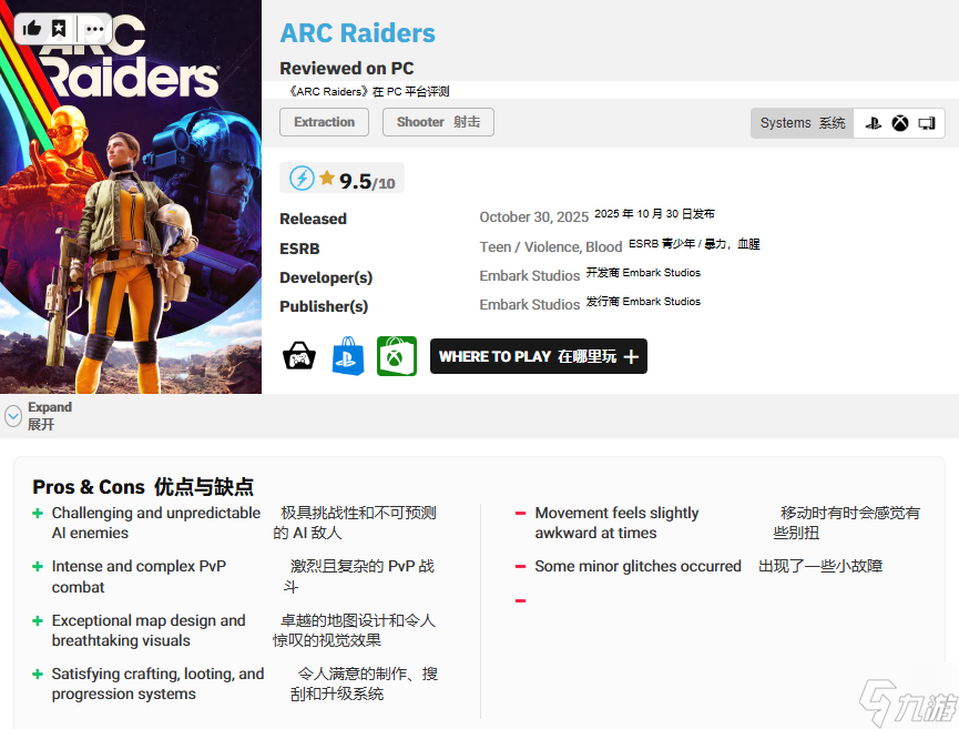 ARC Raidersȫ 400ӿ룬ýʢ޸
