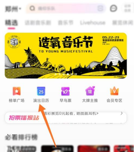 大麦app如何查看明星演出安排 大麦app看演出日历方法介绍_wishdown.com 大麦app如何查看明星演出安排 大麦app看演出日历方法介绍_wishdown.com