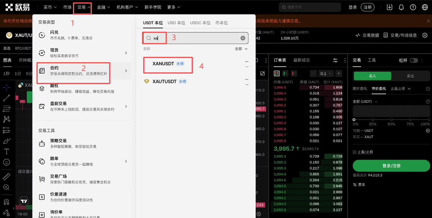 如何买入黄金RWA代币?OKX交易所购买黄金RWA代币XAUT教程_wishdown.com 如何买入黄金RWA代币?OKX交易所购买黄金RWA代币XAUT教程_wishdown.com