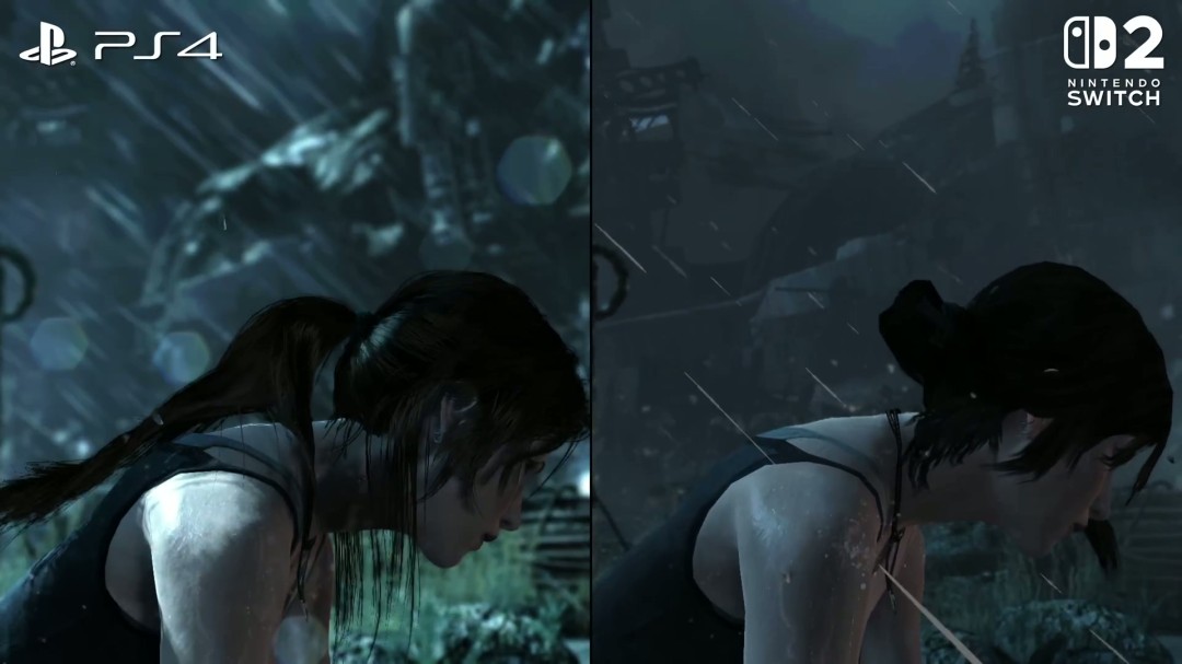 《古墓丽影9》NS2版画面大缩水 甚至不如PS3原版_wishdown.com 《古墓丽影9》NS2版画面大缩水 甚至不如PS3原版_wishdown.com