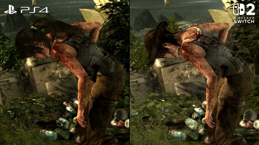 《古墓丽影9》NS2版画面大缩水 甚至不如PS3原版_wishdown.com 《古墓丽影9》NS2版画面大缩水 甚至不如PS3原版_wishdown.com