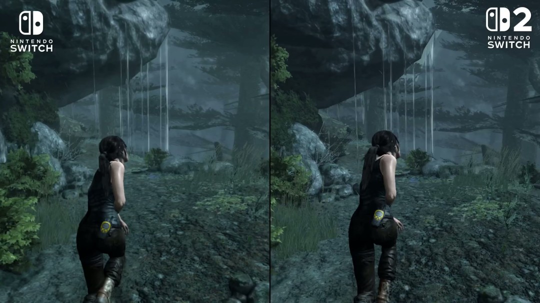 《古墓丽影9》NS2版画面大缩水 甚至不如PS3原版_wishdown.com 《古墓丽影9》NS2版画面大缩水 甚至不如PS3原版_wishdown.com