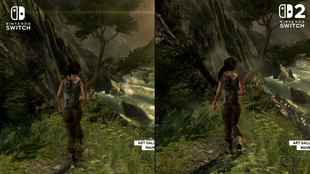 《古墓丽影9》NS2版画面大缩水 甚至不如PS3原版_wishdown.com 《古墓丽影9》NS2版画面大缩水 甚至不如PS3原版_wishdown.com