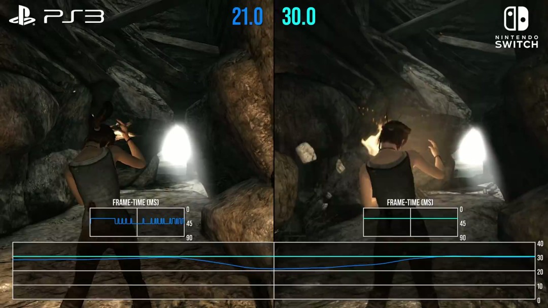 《古墓丽影9》NS2版画面大缩水 甚至不如PS3原版_wishdown.com 《古墓丽影9》NS2版画面大缩水 甚至不如PS3原版_wishdown.com