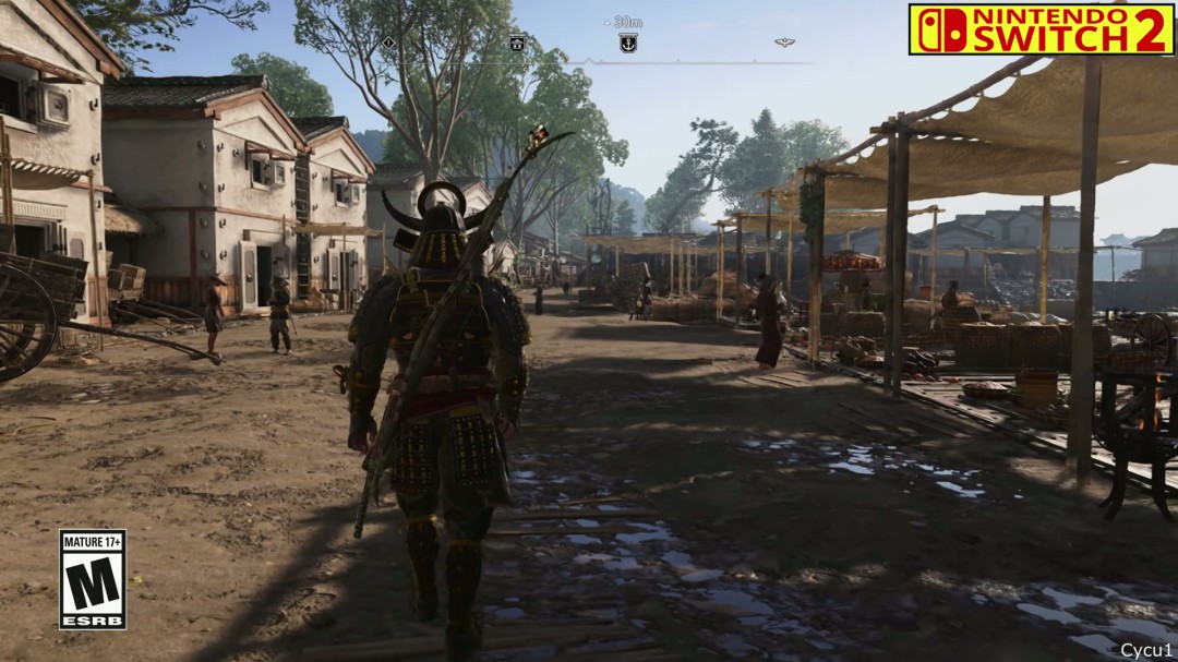 《刺客信条:影》PS5 Pro和Switch 2画面对比_wishdown.com 《刺客信条:影》PS5 Pro和Switch 2画面对比_wishdown.com