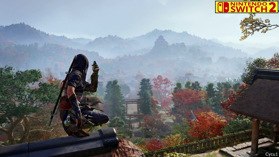 《刺客信条:影》PS5 Pro和Switch 2画面对比_wishdown.com 《刺客信条:影》PS5 Pro和Switch 2画面对比_wishdown.com