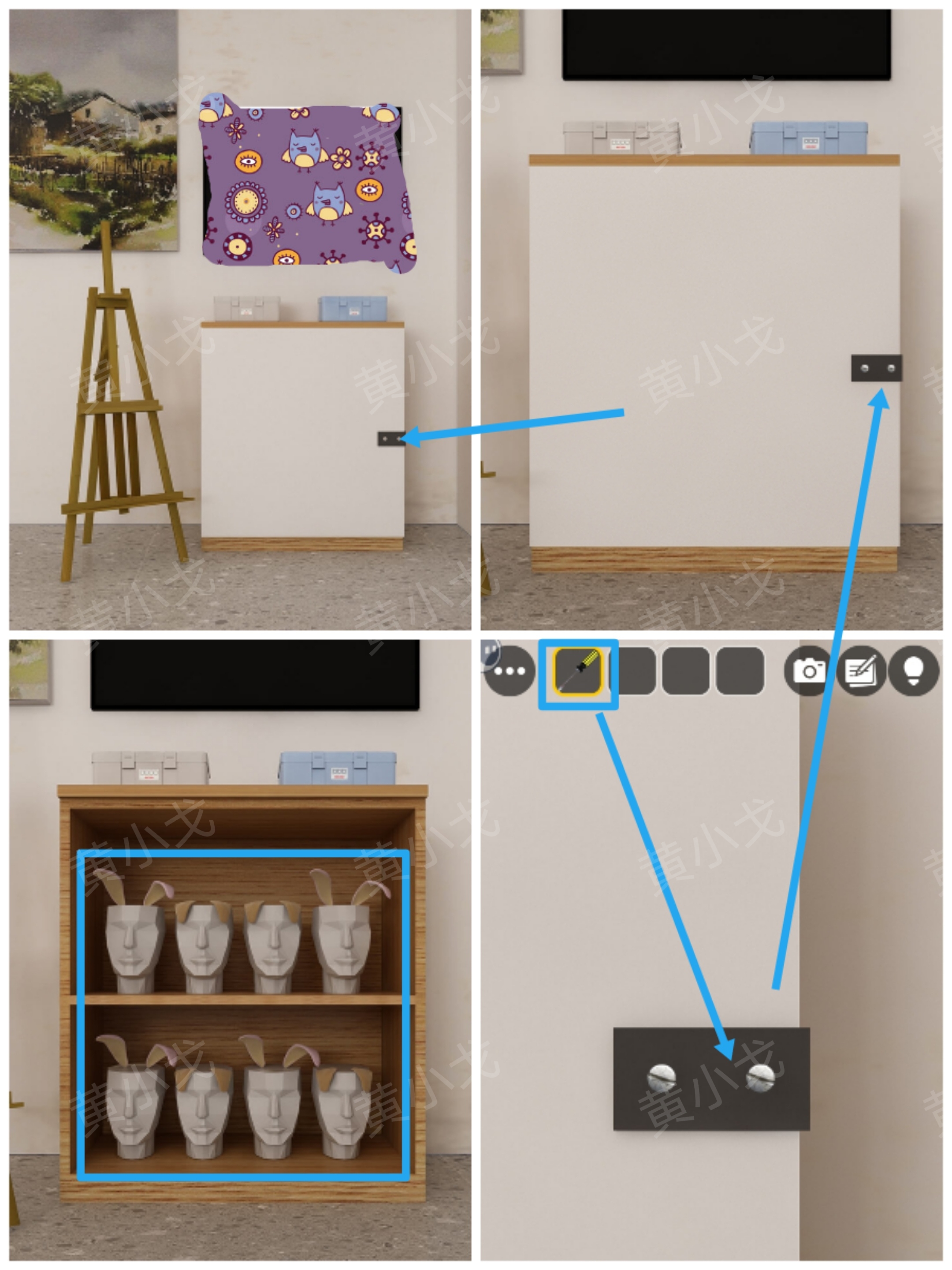 《Escape Room:侦探社》美术教室关卡攻略二_wishdown.com 《Escape Room:侦探社》美术教室关卡攻略二_wishdown.com