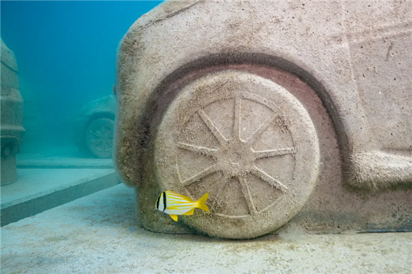 迈阿密将22辆“汽车”推入海底 给珊瑚当家_wishdown.com 迈阿密将22辆“汽车”推入海底 给珊瑚当家_wishdown.com