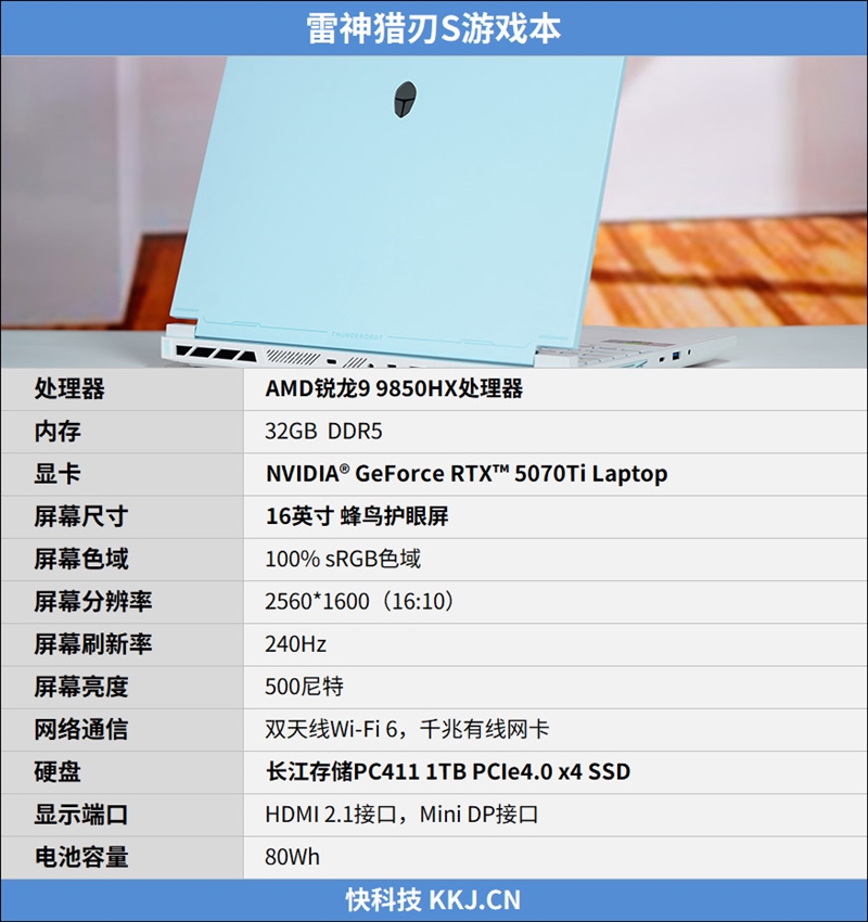 雷神猎刃S评测:万元游戏本性能出色 长江存储PC411 SSD宝刀不老_wishdown.com 雷神猎刃S评测:万元游戏本性能出色 长江存储PC411 SSD宝刀不老_wishdown.com