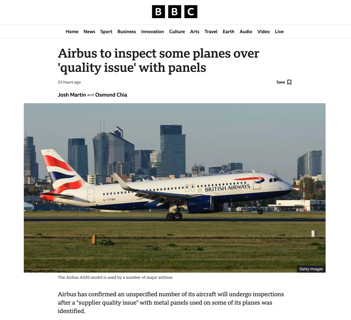 ⣬տͽ A320 ϵзɻֻ