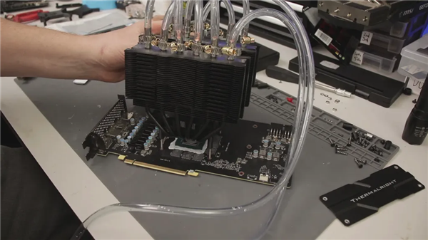 CPU风冷魔改成显卡水冷:GTX 960性能大增17%!_wishdown.com CPU风冷魔改成显卡水冷:GTX 960性能大增17%!_wishdown.com