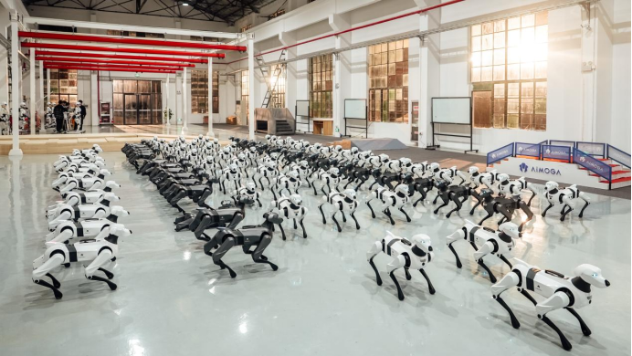 奇瑞墨甲机器人第1000只机器狗交付 规模化应用迈入新阶段_wishdown.com 奇瑞墨甲机器人第1000只机器狗交付 规模化应用迈入新阶段_wishdown.com