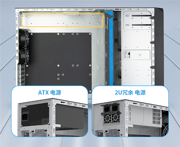 银昕新款工作站机箱售价超四千:门板带锁防盗 8热插拔硬盘位_wishdown.com 银昕新款工作站机箱售价超四千:门板带锁防盗 8热插拔硬盘位_wishdown.com