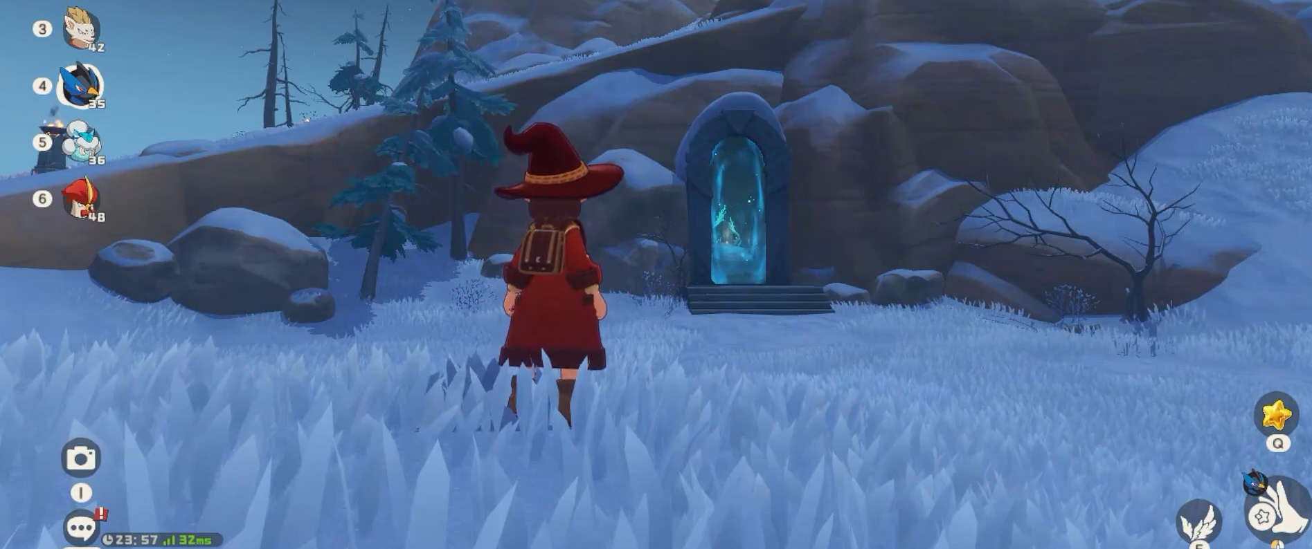 洛克王国世界星霜崖地跑图教程_wishdown.com 洛克王国世界星霜崖地跑图教程_wishdown.com