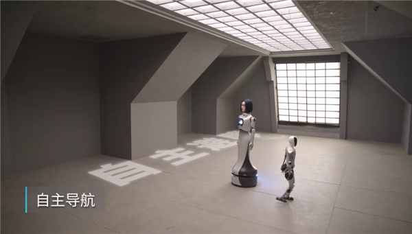 松延动力Hobbs W1机器人首秀:面部表情逼真 接待引导样样行_wishdown.com 松延动力Hobbs W1机器人首秀:面部表情逼真 接待引导样样行_wishdown.com