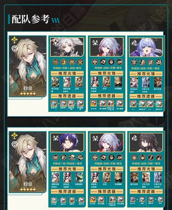 崩坏:星穹铁道角色砂金攻略_wishdown.com 崩坏:星穹铁道角色砂金攻略_wishdown.com