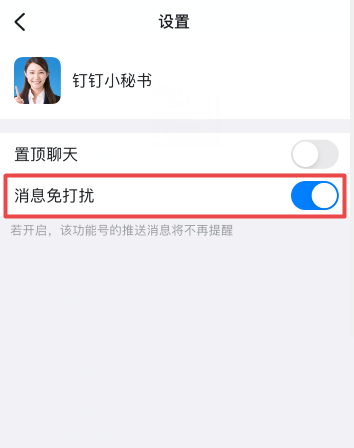 钉钉怎么关闭钉钉小秘书提醒?钉钉关闭钉钉小秘书提醒方法_wishdown.com 钉钉怎么关闭钉钉小秘书提醒?钉钉关闭钉钉小秘书提醒方法_wishdown.com