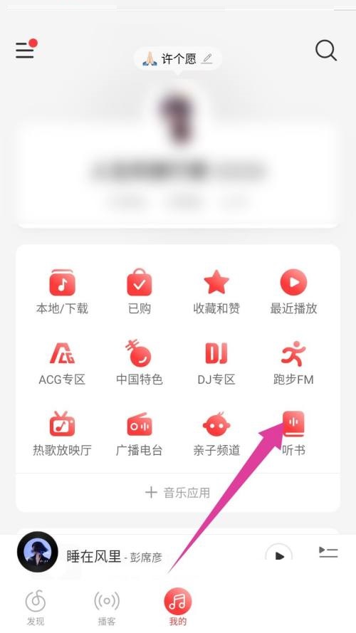 网易云音乐怎么听书?网易云音乐听书教程_wishdown.com 网易云音乐怎么听书?网易云音乐听书教程_wishdown.com