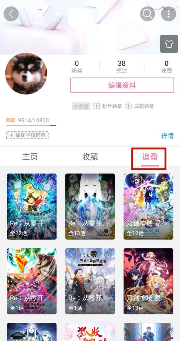 哔哩哔哩如何查看订阅追番?哔哩哔哩查看订阅追番的方法_wishdown.com 哔哩哔哩如何查看订阅追番?哔哩哔哩查看订阅追番的方法_wishdown.com