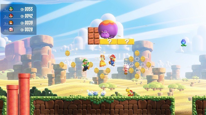 《超级马里奥兄弟:惊奇》3月26日登陆Switch 2 追加新角色玩法_wishdown.com 《超级马里奥兄弟:惊奇》3月26日登陆Switch 2 追加新角色玩法_wishdown.com