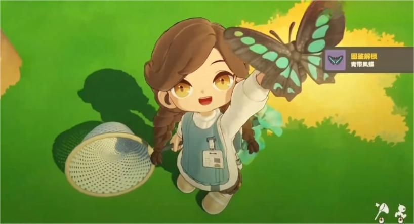 星布谷地抓蝴蝶教程_wishdown.com 星布谷地抓蝴蝶教程_wishdown.com