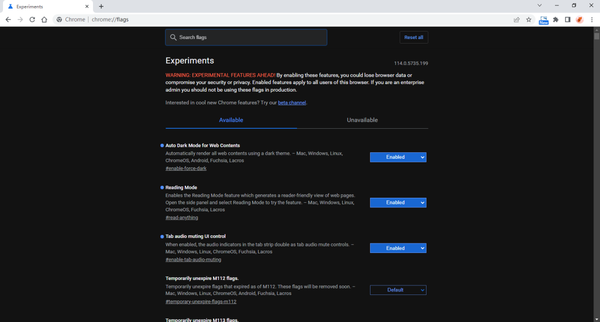 谷歌浏览器怎么开启夜间模式?谷歌浏览器开启夜间模式的方法_wishdown.com 谷歌浏览器怎么开启夜间模式?谷歌浏览器开启夜间模式的方法_wishdown.com