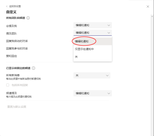 Microsoft Teams怎么设置横幅通知?Microsoft Teams设置横幅通知教程_wishdown.com Microsoft Teams怎么设置横幅通知?Microsoft Teams设置横幅通知教程_wishdown.com