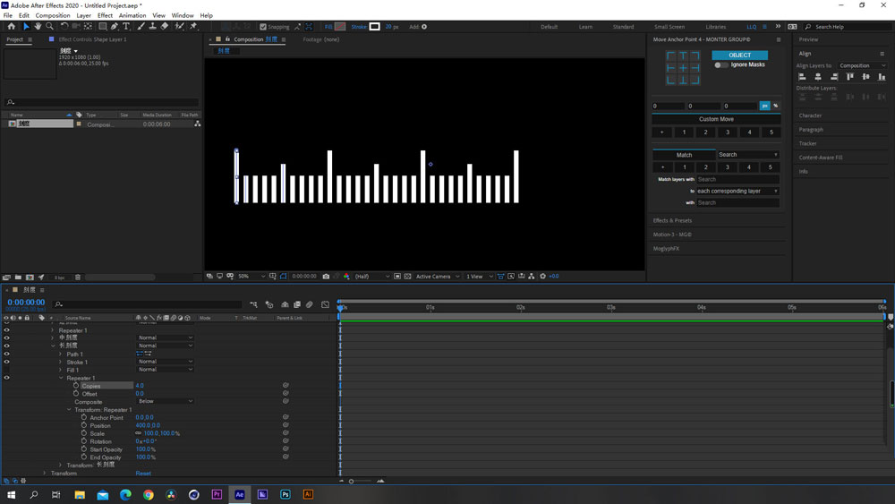 AE怎么绘制刻度尺?AE绘制刻度尺详细方法_wishdown.com AE怎么绘制刻度尺?AE绘制刻度尺详细方法_wishdown.com